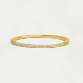 Signature Pavé Hinge Bangle