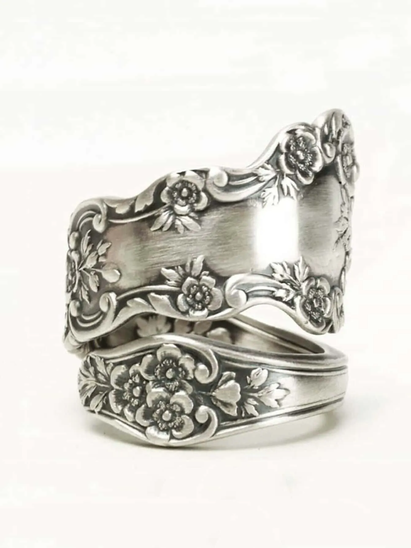 1pc Pretty Flower Ring For Women For Valentine's Day Gift Wedding Anniversary Party Jewelry