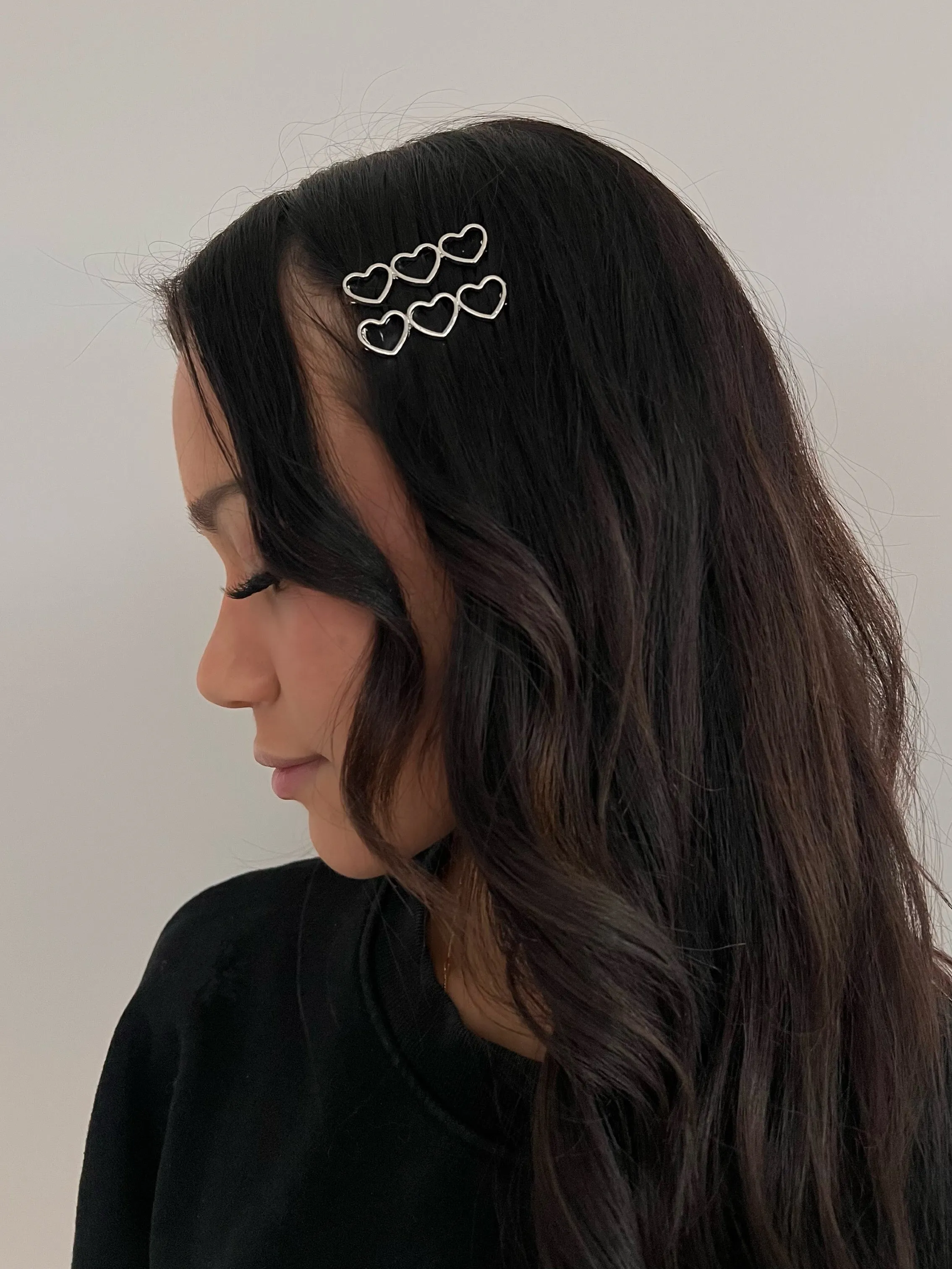 27 Heart Hair Pin