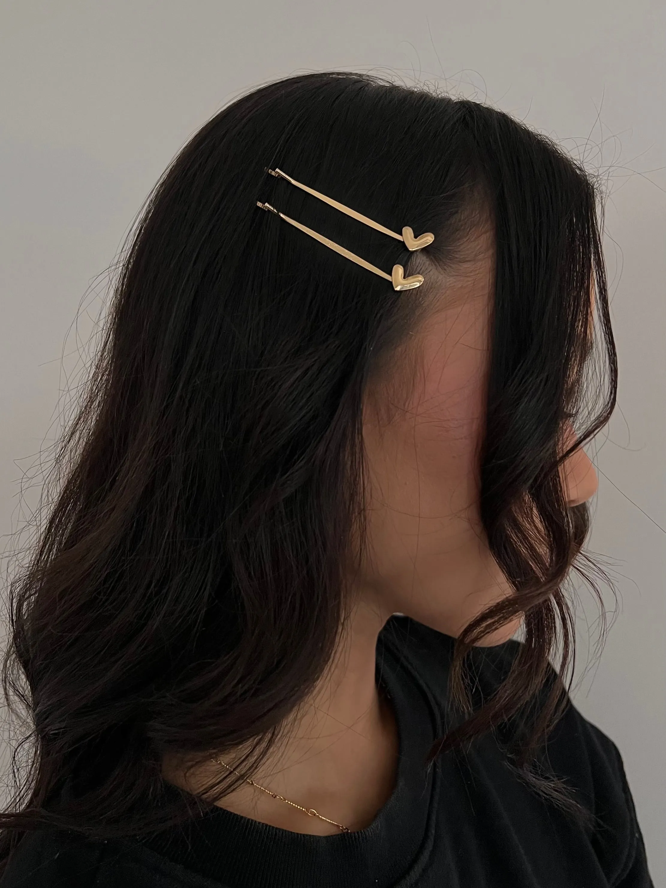 27 Heart Hair Pin