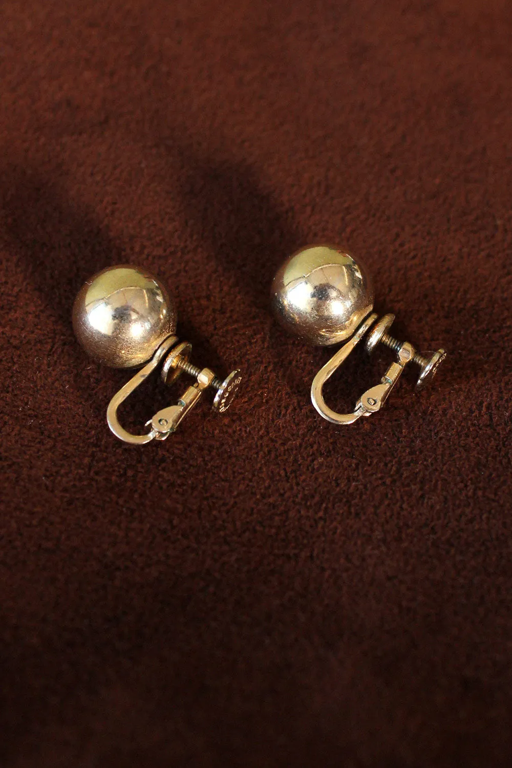 Accessocraft Golden Ball Clip-ons