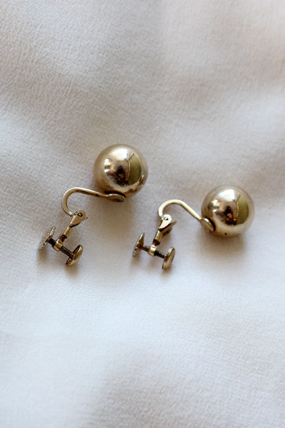 Accessocraft Golden Ball Clip-ons