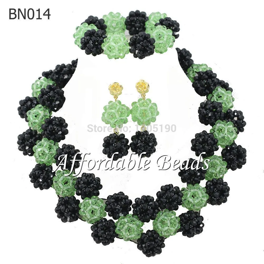 African Beads Jewelry Set Nigerian Wedding Beads for Brides