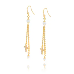 Aislinn Pearl Drop Earrings