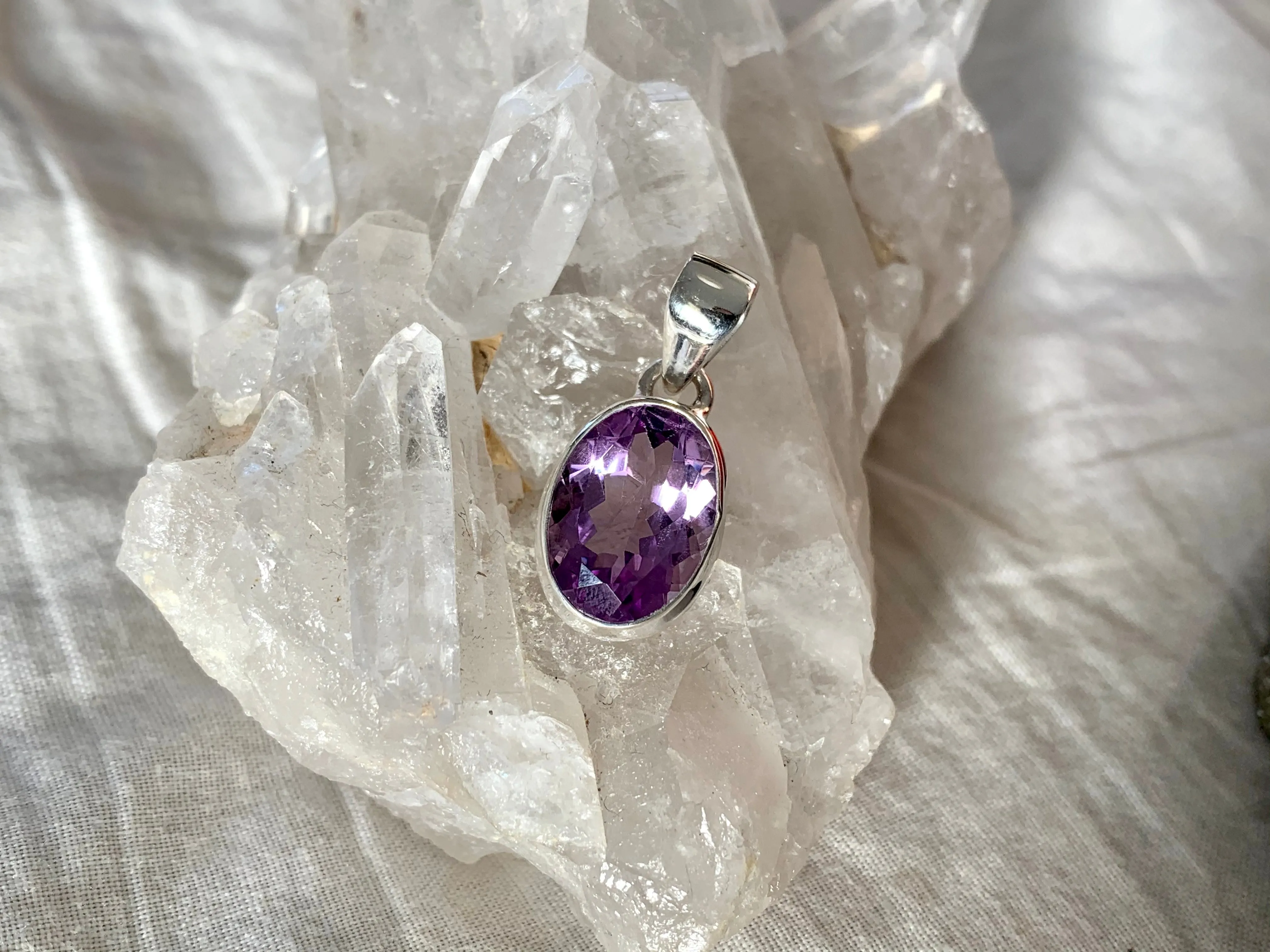 Amethyst Ari Pendant