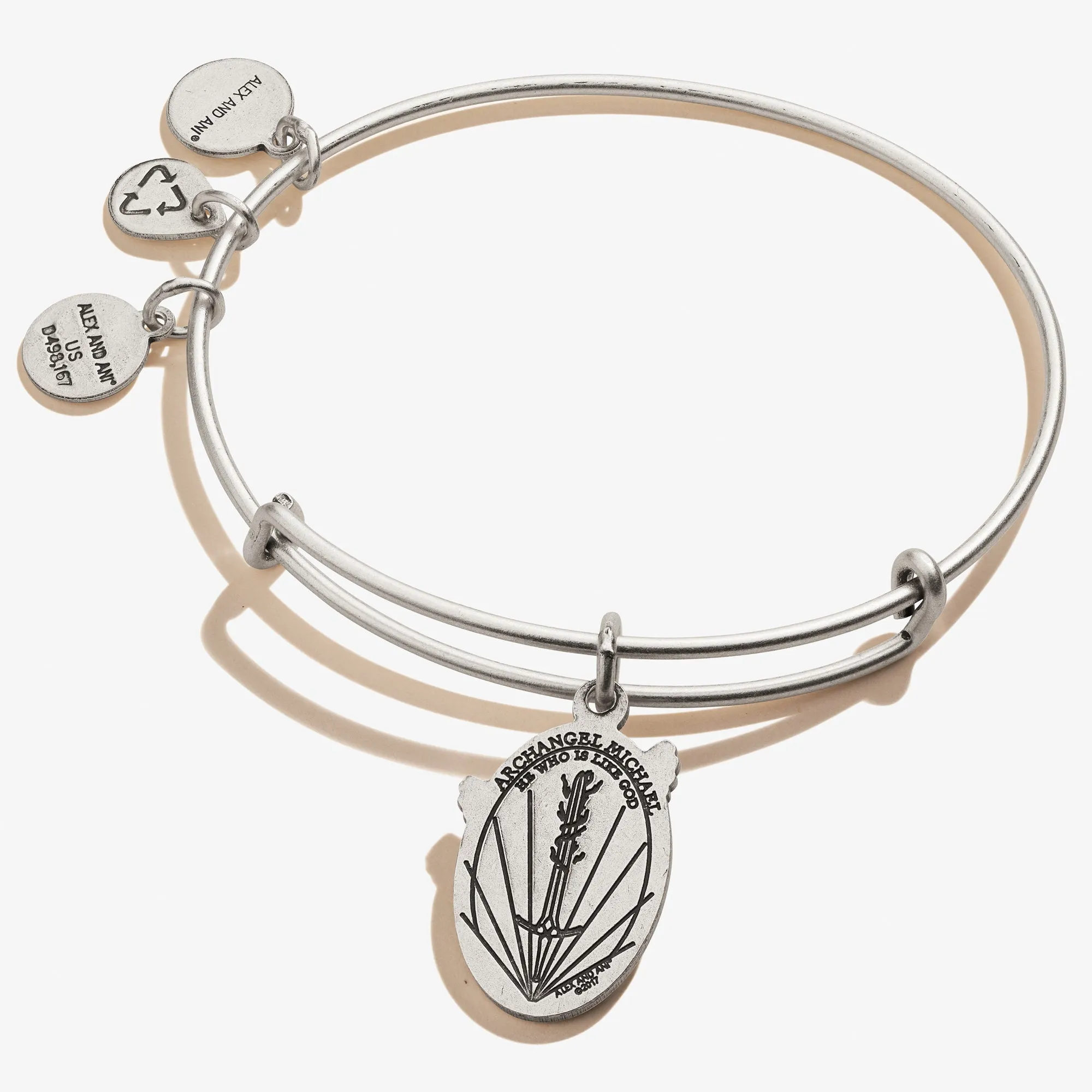 Archangel Michael Charm Bangle