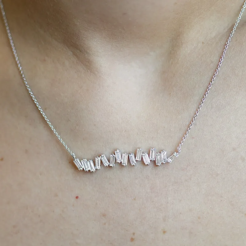 Baguette Diamond Pendant