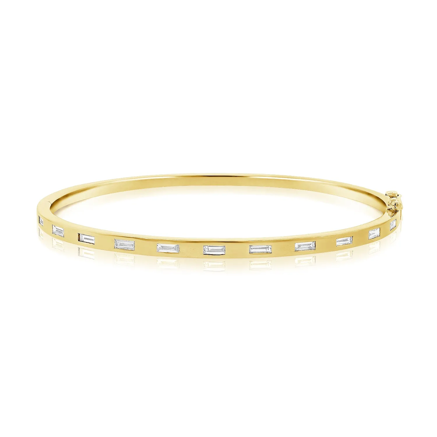 Baguettes Inlay Bangle