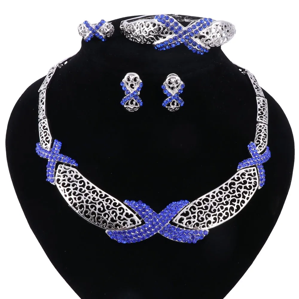 Big Wedding Jewelry Sets African Beads Jewelry set