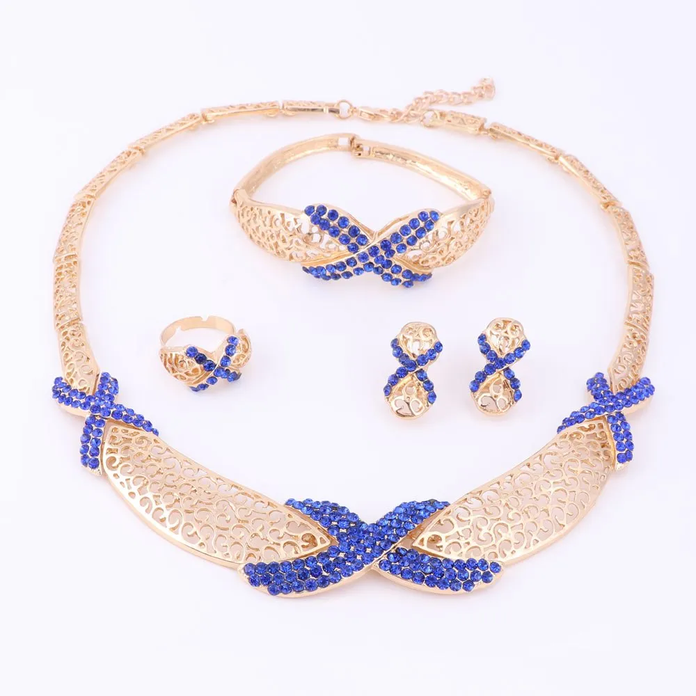 Big Wedding Jewelry Sets African Beads Jewelry set