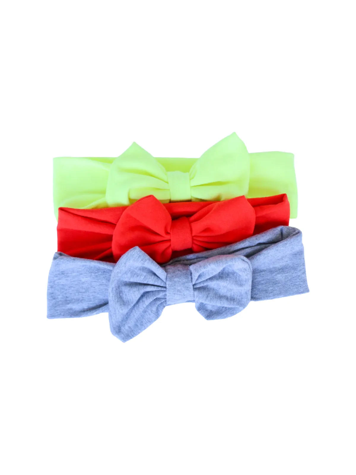 Bow Headband - Heather Gray