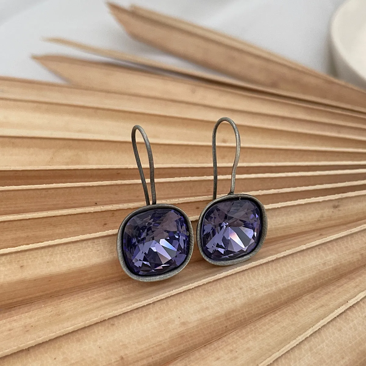 Bridget Crystal Drop Earrings