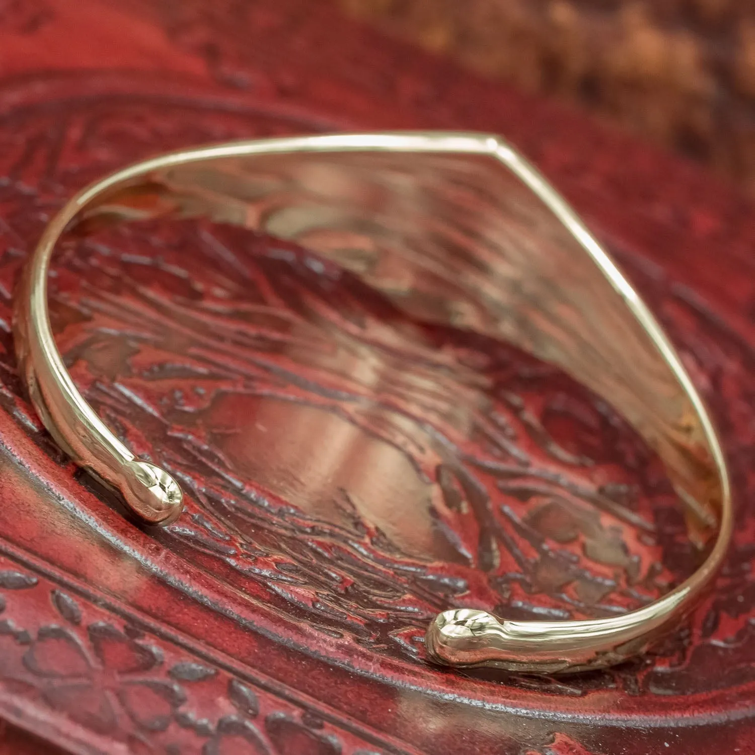 Bronze Drakkar Longship bangle