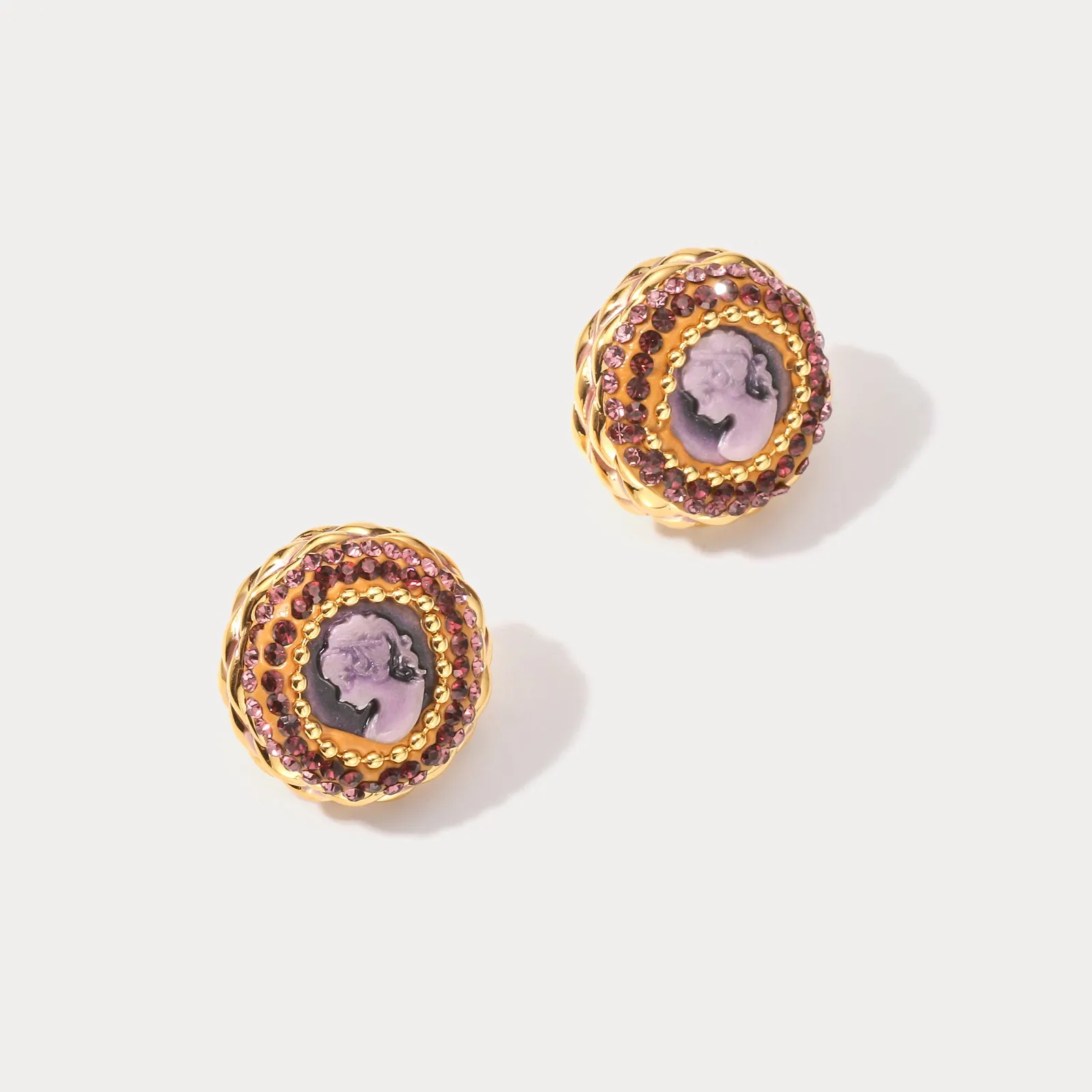 Cameo Earrings