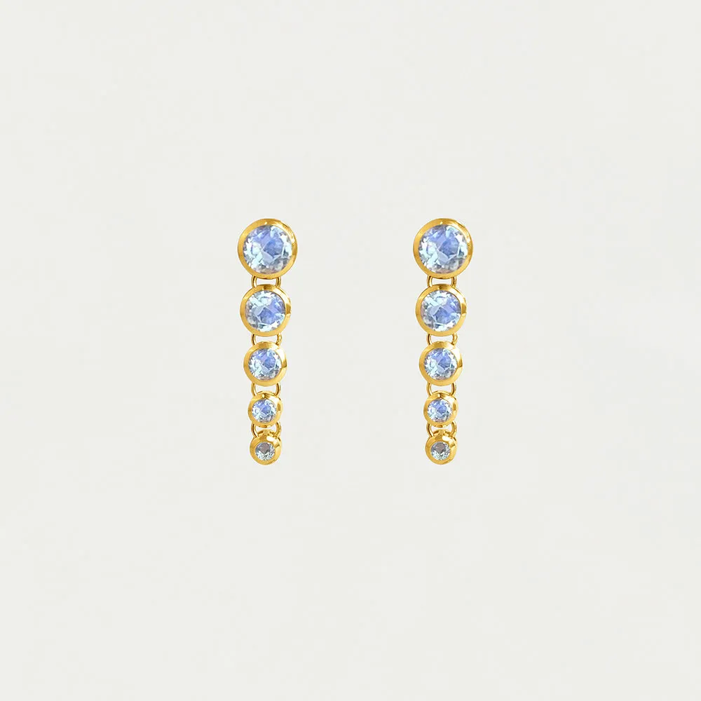 Cascade Statement Drop Earrings