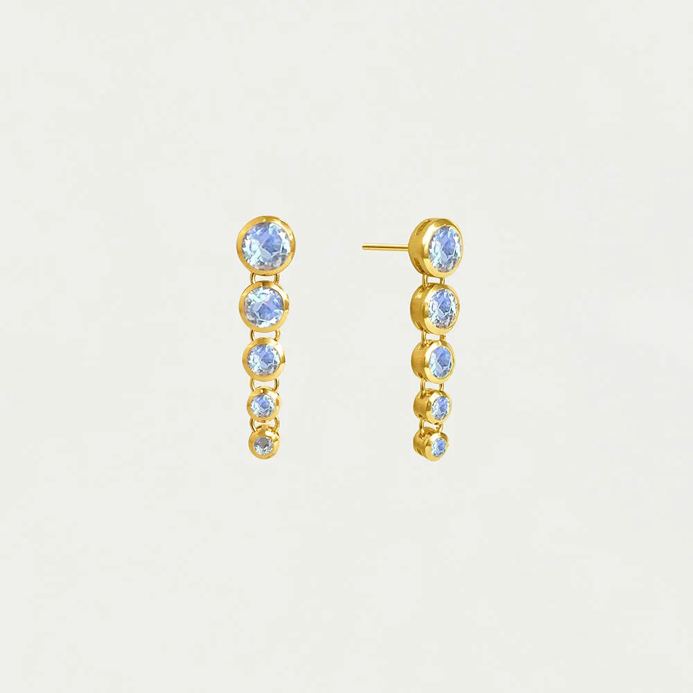 Cascade Statement Drop Earrings