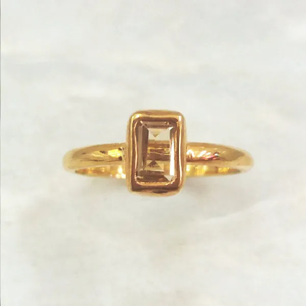 Citrine Minette Rings