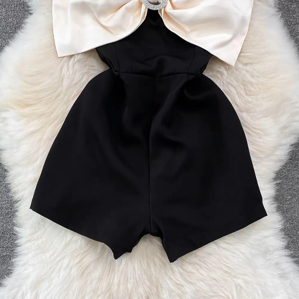 Clover Bow Romper