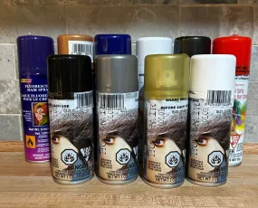 Colored Hair Spray