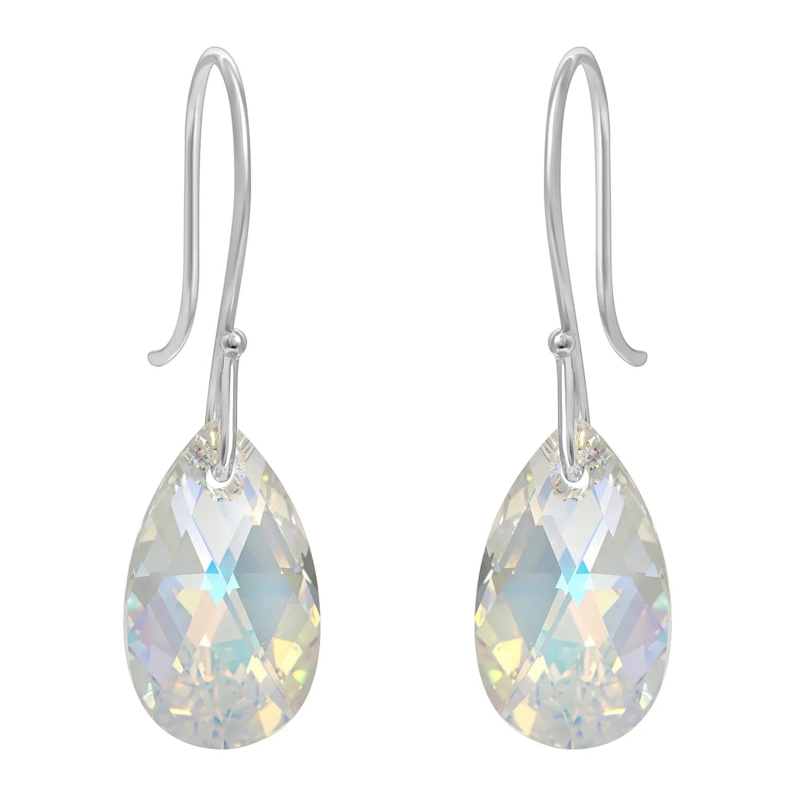 Crystal Briolette Drop Earrings