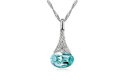 Crystal Water Drop Pendant