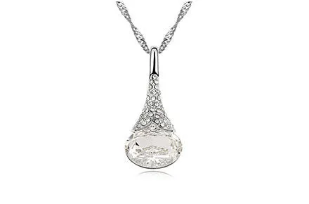 Crystal Water Drop Pendant