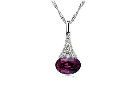 Crystal Water Drop Pendant