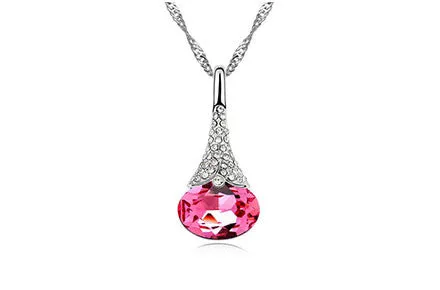 Crystal Water Drop Pendant