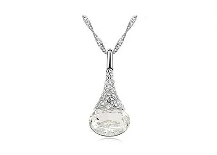 Crystal Water Drop Pendant