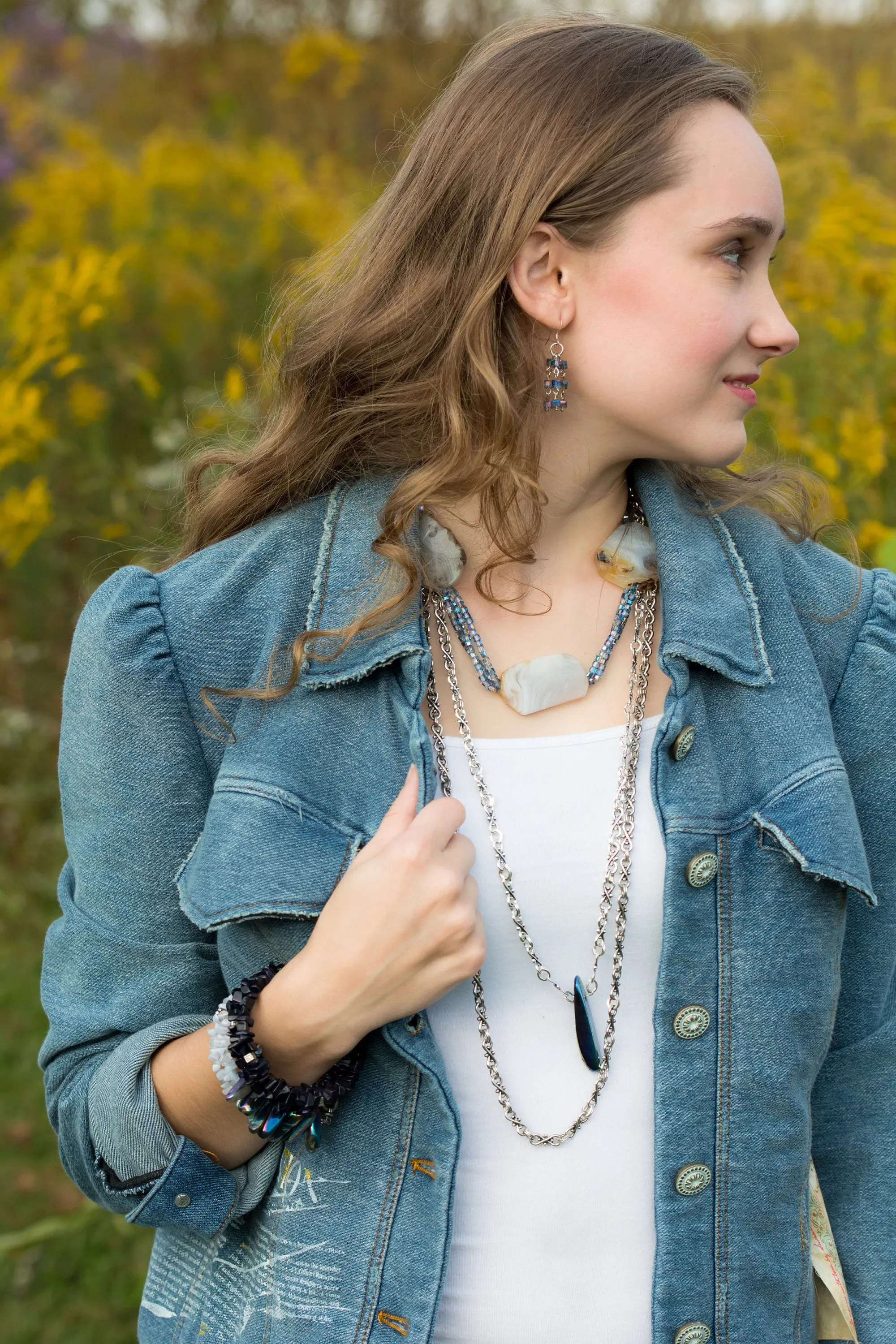 Crystal Waterfall Drop Earrings