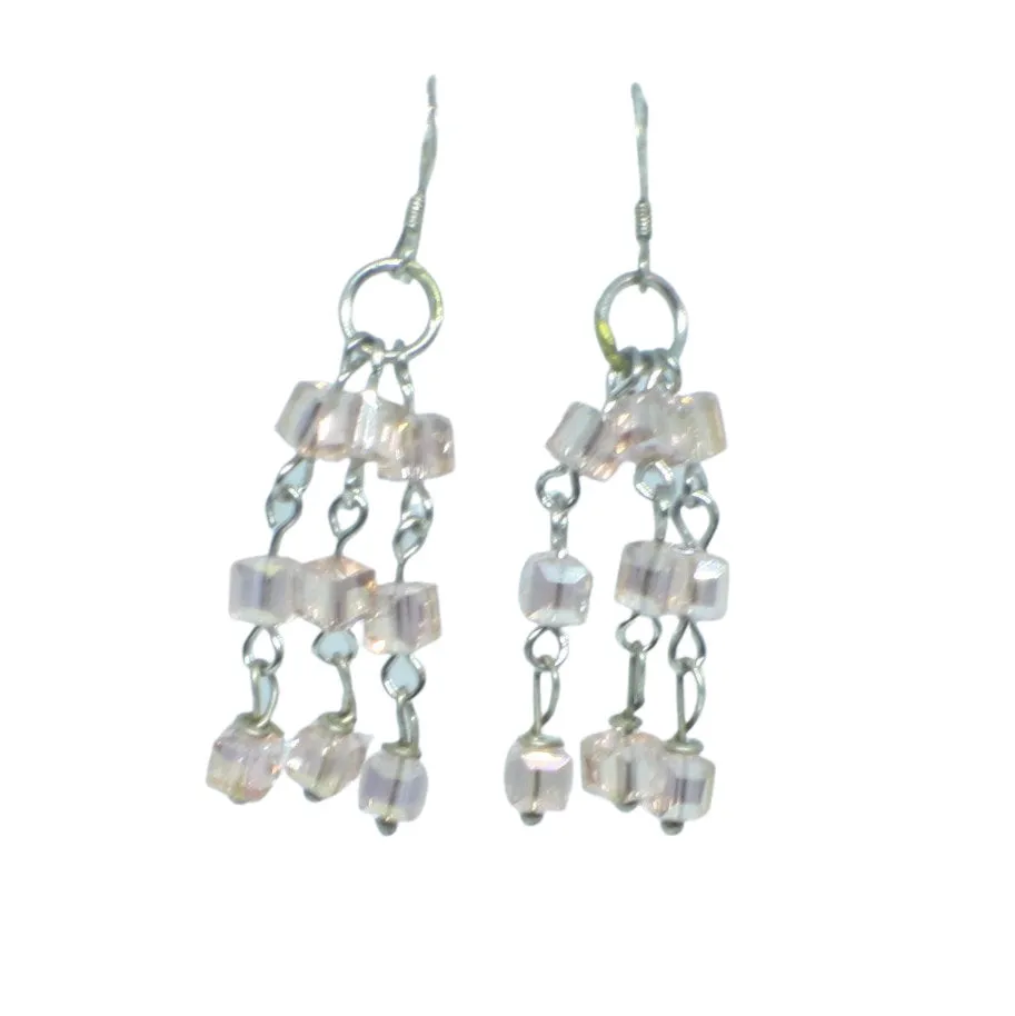 Crystal Waterfall Drop Earrings