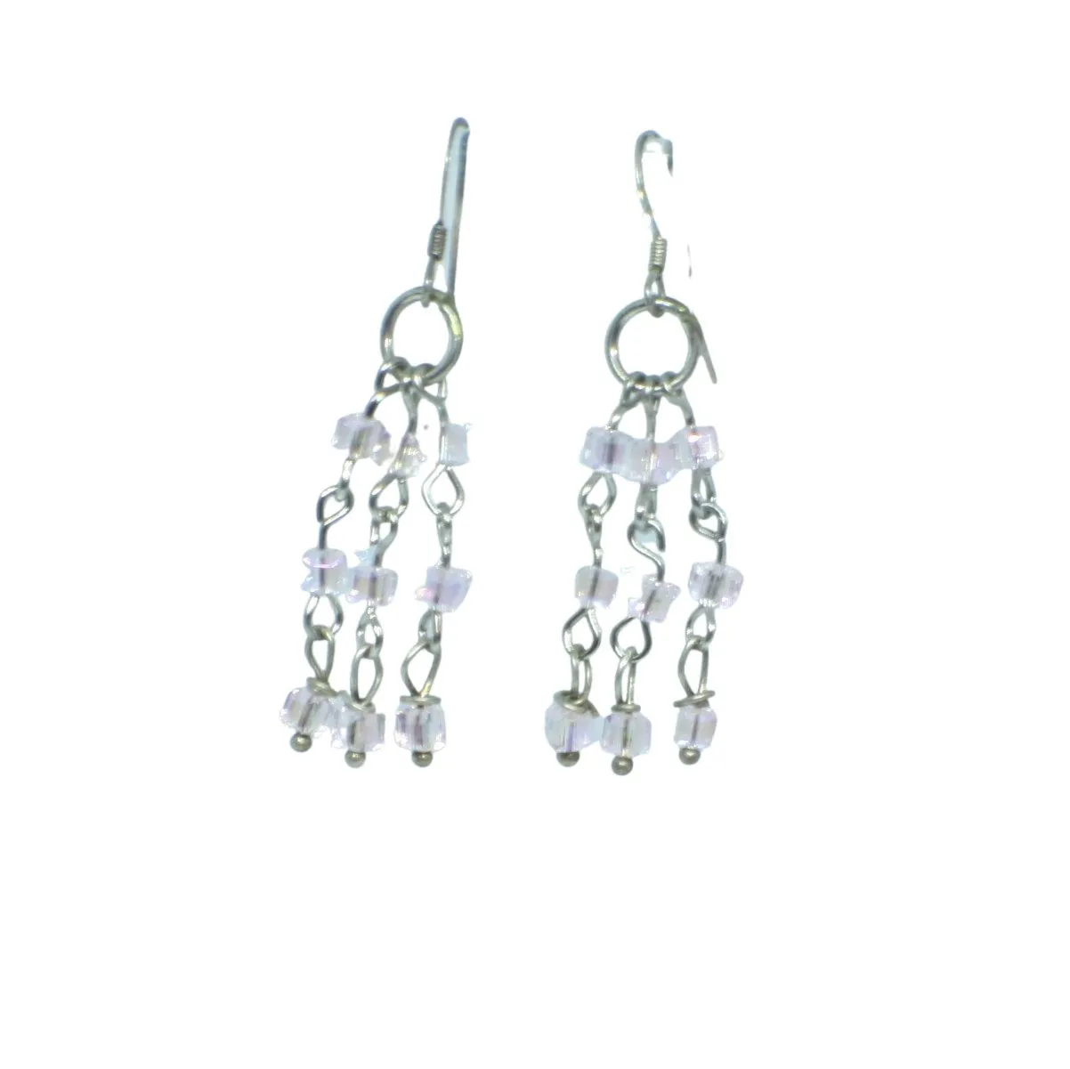 Crystal Waterfall Drop Earrings