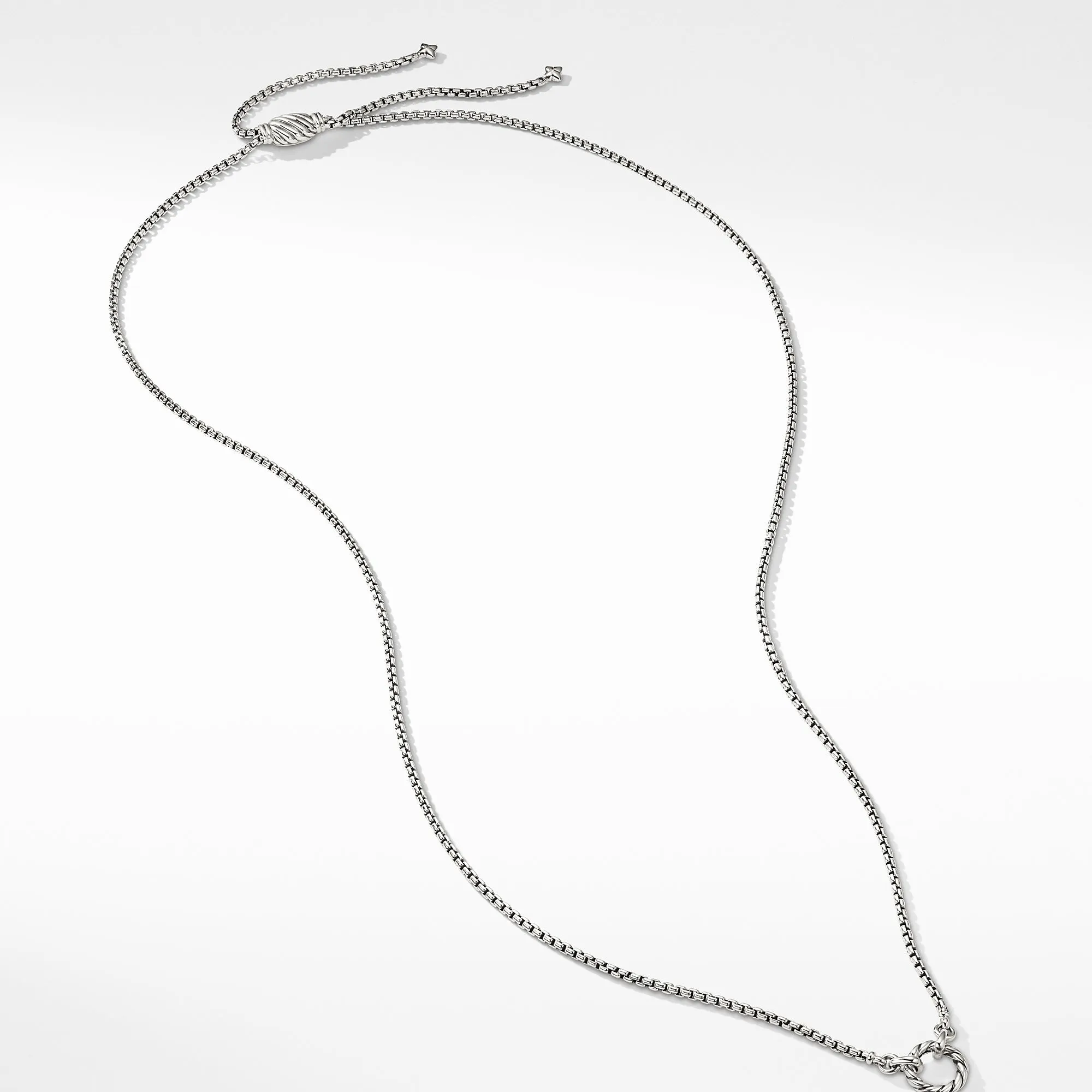 David Yurman Amulet Vehicle Box Chain Necklace