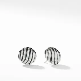 David Yurman Sculpted Cable Stud Earrings 14MM