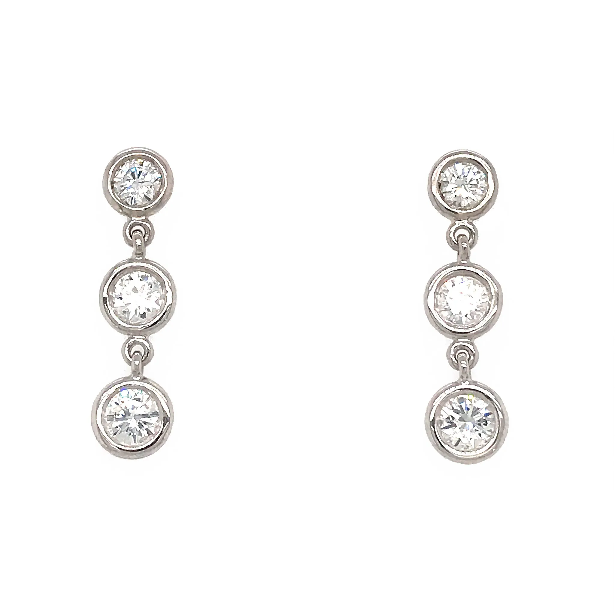 Diamond Drop Earrings