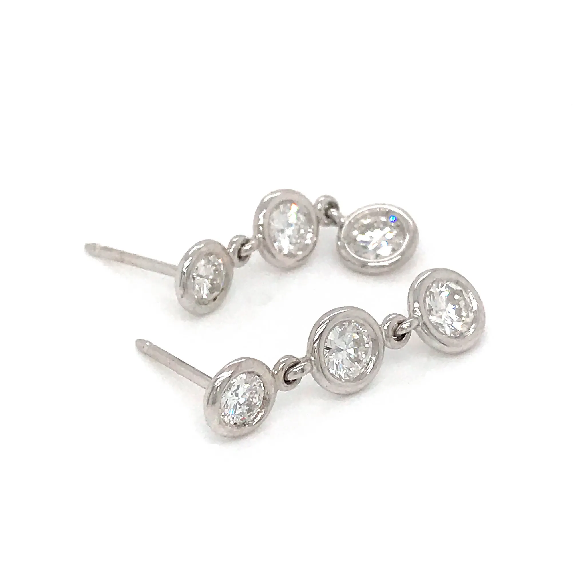 Diamond Drop Earrings