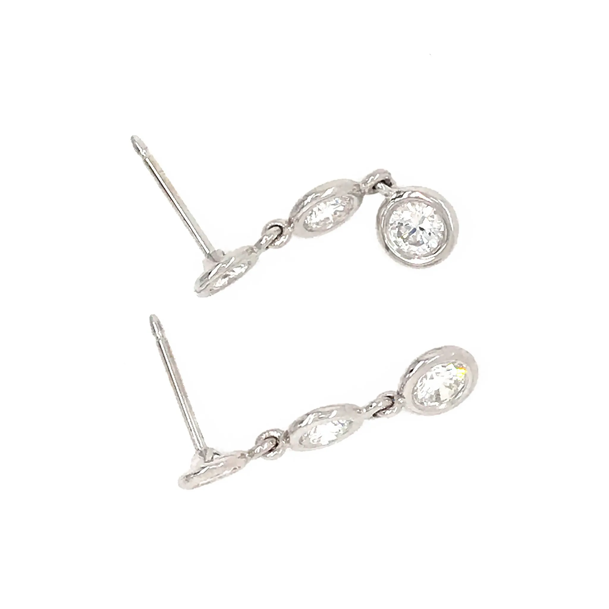 Diamond Drop Earrings