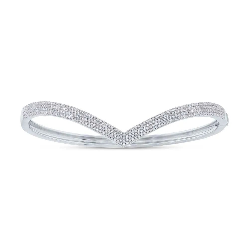 Diamond V Bangle