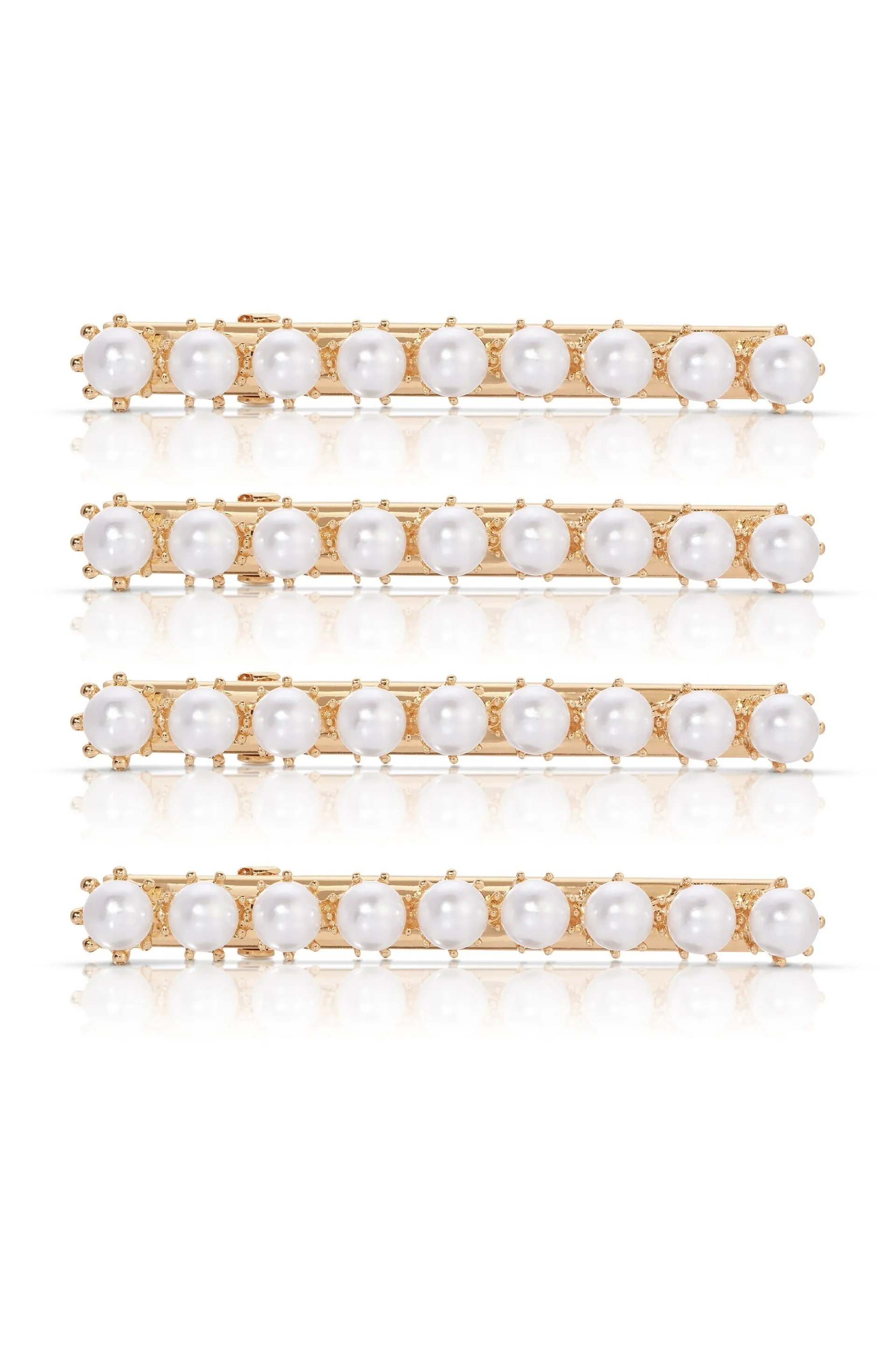 Diana Pearl Clip Set