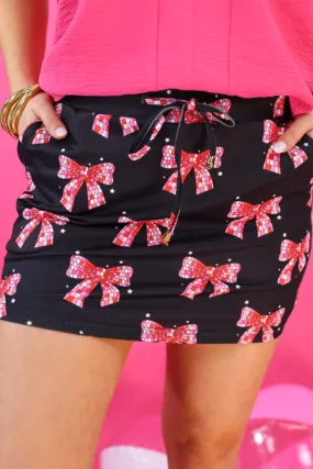 Disco Bow Skort