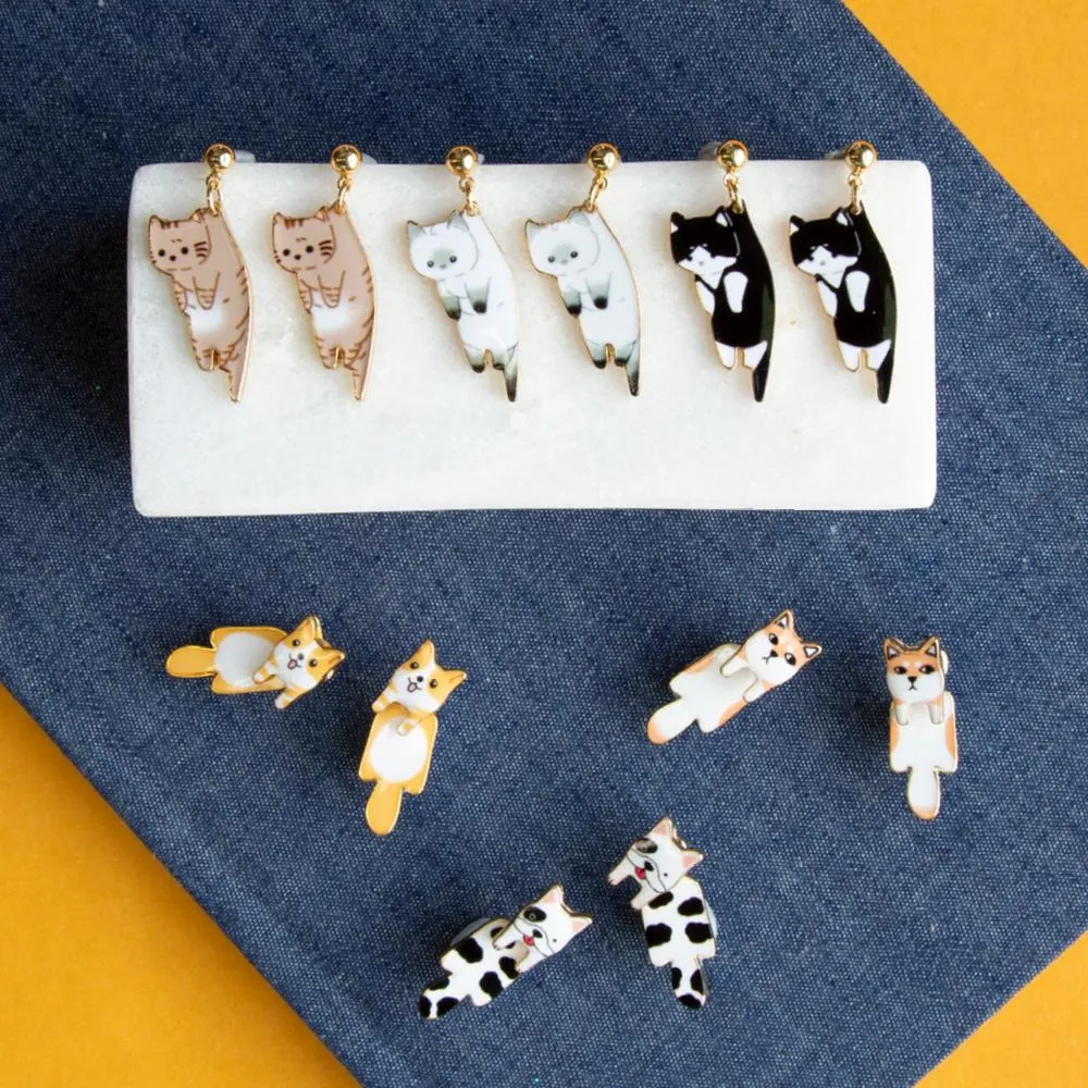 Drop Earring Dog Shiba *