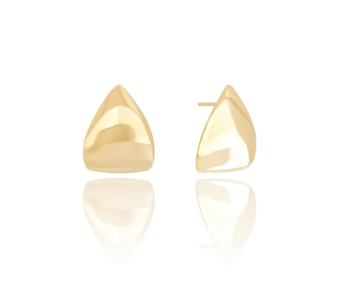 EARRING FLAT TEAR DROP