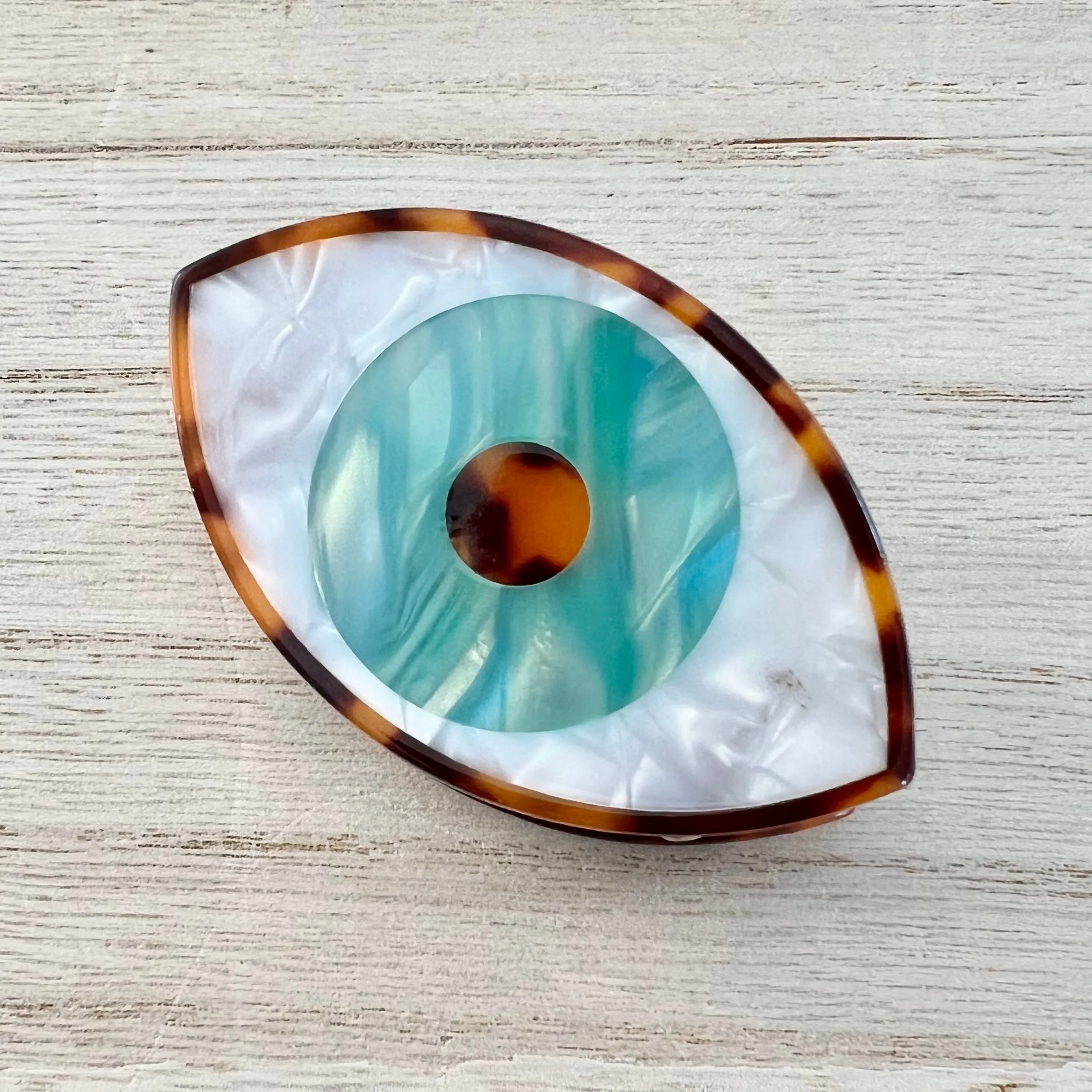 Evil Eye Hair Clip