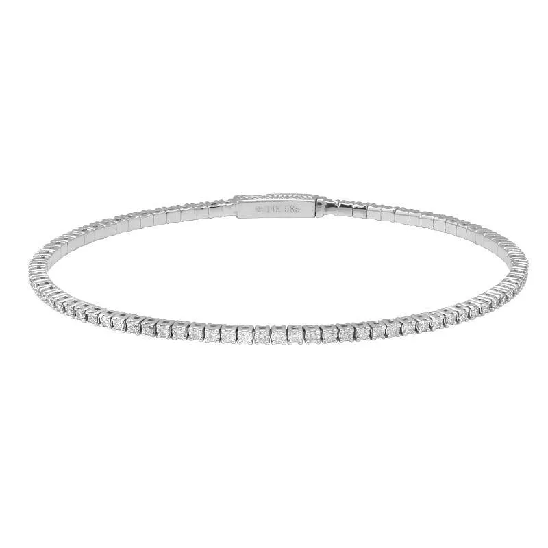 Flexible Diamond Bangle