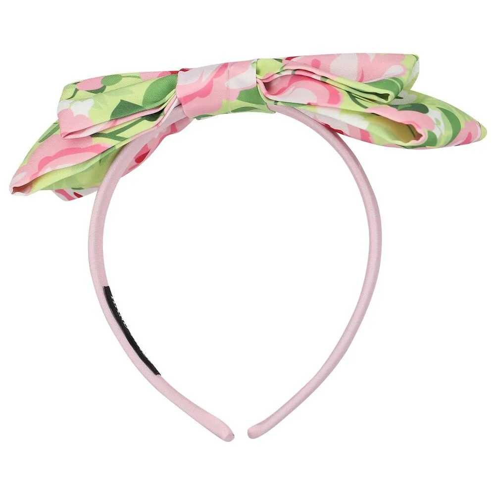 Floral Bow Headband