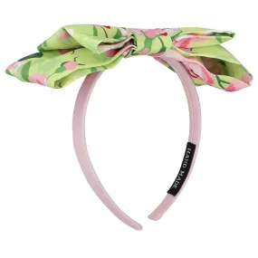 Floral Bow Headband