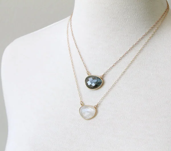 Gem Drop Necklace