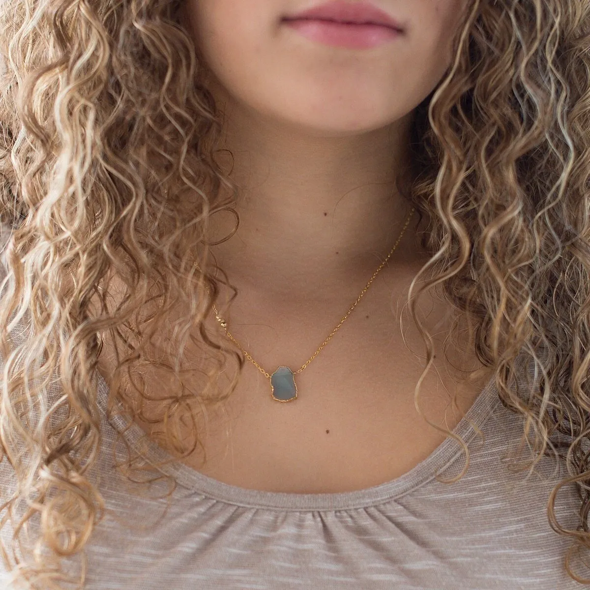 Gem Slice Necklace