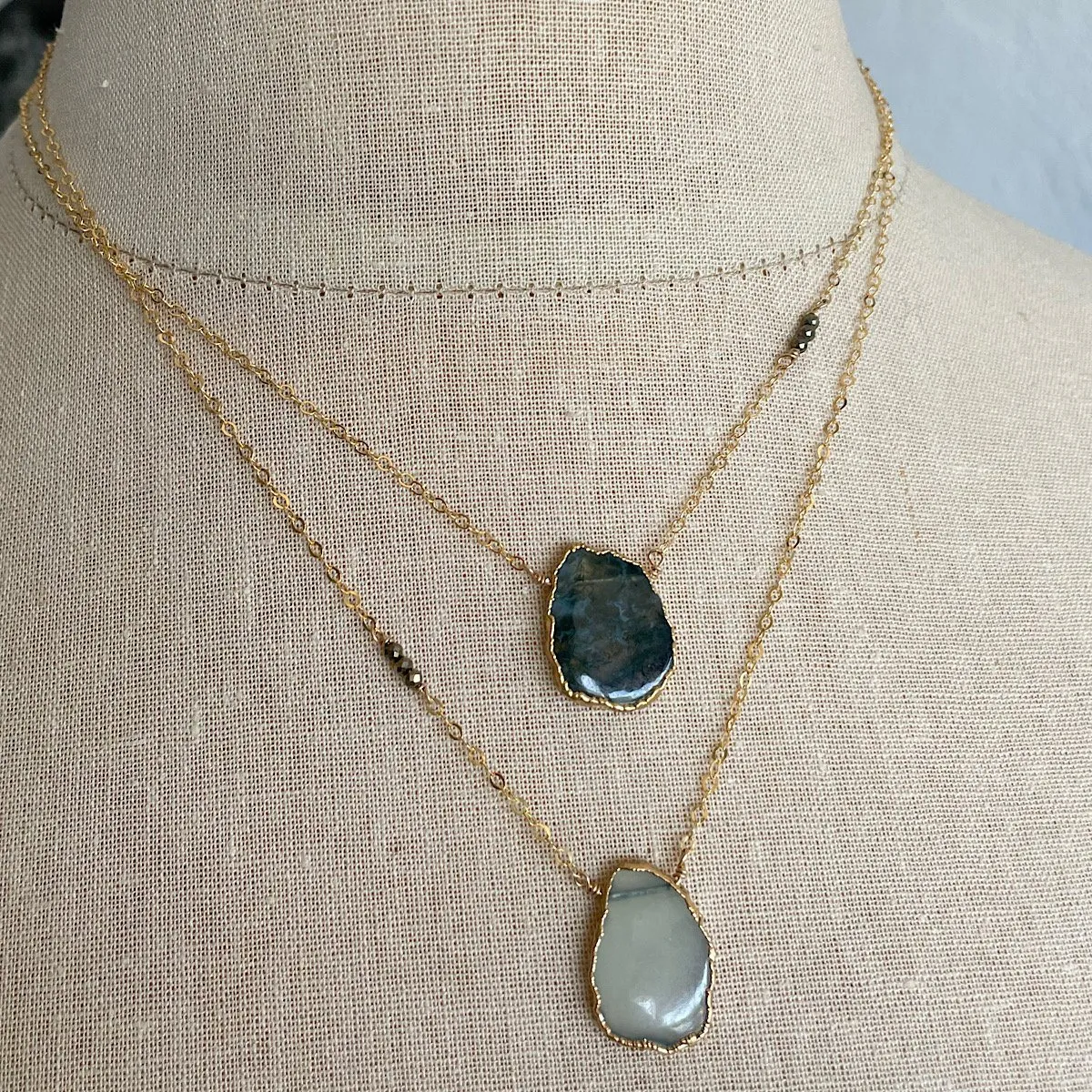 Gem Slice Necklace