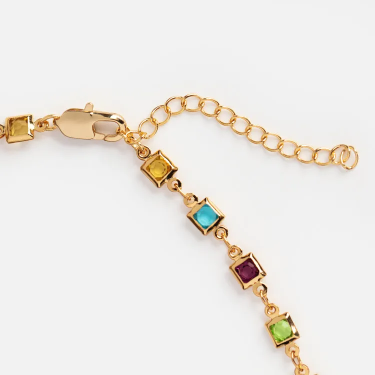 Goldie Gem Necklace